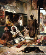 An Arms Merchant in Tangiers - Gyula Tornai