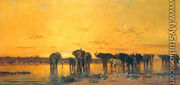 African Elephants - Charles de Tournemine