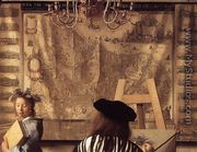 The Art of Painting [detail: 1] - Jan Vermeer Van Delft