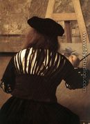 The Art of Painting [detail: 4] - Jan Vermeer Van Delft