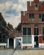 View of Houses in Delft, known as 'The Little Street' - Jan Vermeer Van Delft
