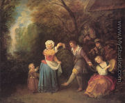 La Danse Champêtre (Pastoral Dance) - Jean-Antoine Watteau