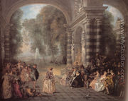 Les Plaisirs du bal (Pleasures of the Ball) - Jean-Antoine Watteau