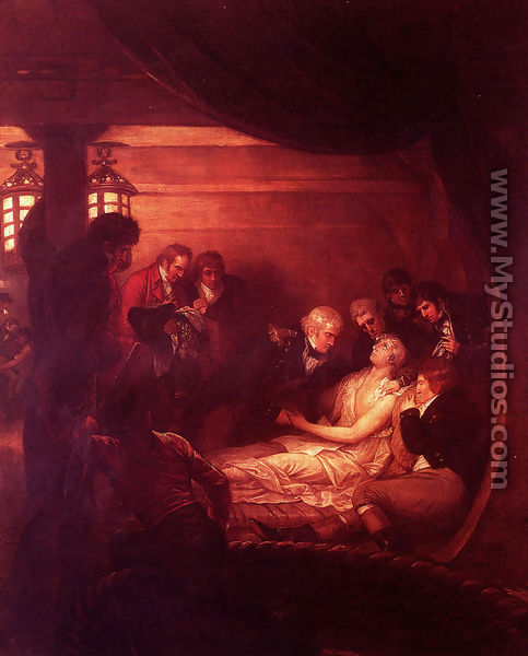 The Death Of Nelson - Benjamin West