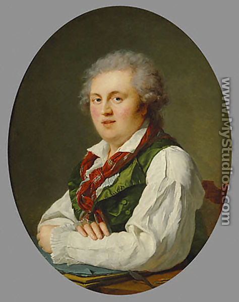 Portrait of Laurent-Nicolas de Jourbet - Francois-Xavier Fabre