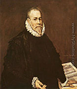 Portrait of a Doctor - El Greco (Domenikos Theotokopoulos)