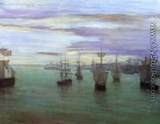 Crepuscule in Flesh Colour and Green: Valparaiso - James Abbott McNeill Whistler