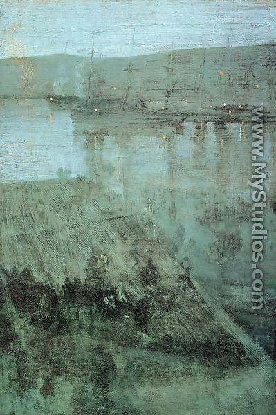 Nocturne in Blue and Gold: Valparaiso Bay - James Abbott McNeill Whistler