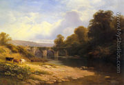 Staveton Bridge, Devon - George Vicat Cole
