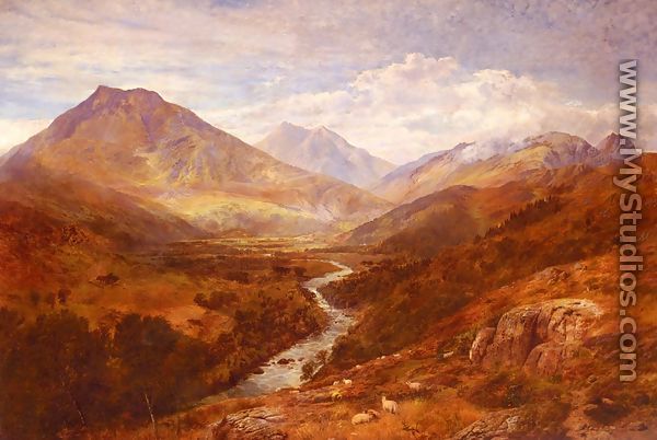 A Welsh Landscape - George Vicat Cole