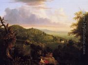 View of Monte Video, Seat of Daniel Wadsworth, Esq. - Thomas Cole