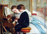 The Music Lesson - Charles West Cope