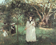 The Butterfly Chase - Berthe Morisot