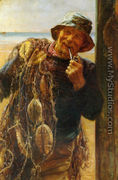A Jovial Fisherman - Frederick Morgan