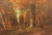 La Fôret En Automne (Forest in Autumn) - Gustave Courbet