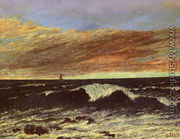 La Vague (The Wave) - Gustave Courbet