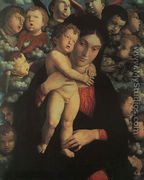 Madonna and Child with Cherubs - Andrea Mantegna