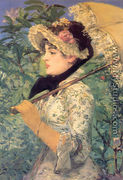 Spring (or Study of Jeanne Demarsy) - Edouard Manet