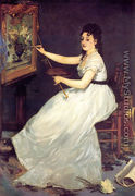 Portrait of Eva Gonzalès - Edouard Manet