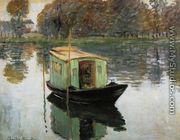 The Studio Boat - Claude Oscar Monet