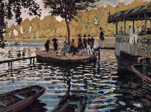 La Grenouillere - Claude Oscar Monet
