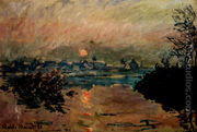 Sunset - Claude Oscar Monet