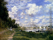 The Marina At Argenteuil - Claude Oscar Monet
