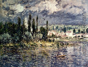 Landscape With Thunderstorm - Claude Oscar Monet