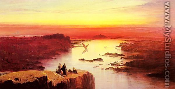 A View Of The Nile Above Aswan - Edward Lear