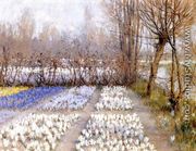 Spring Crosuc Fields - George Hitchcock
