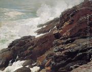 High Cliff, Coast of Maine - Winslow Homer