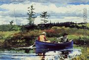 The Blue Boat - Winslow Homer