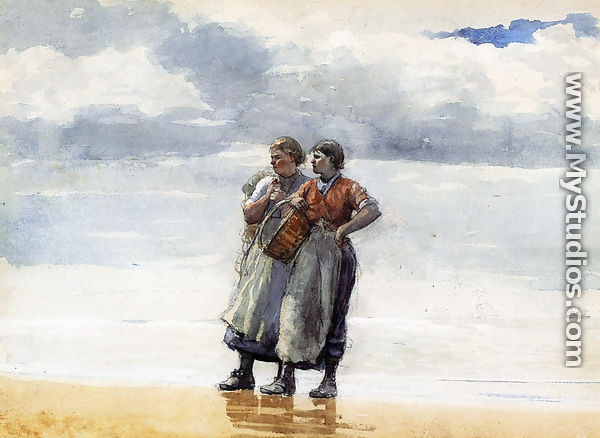 Daughters of the Sea - Winslow Homer