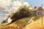 Houses on a Hill - Winslow Homer
