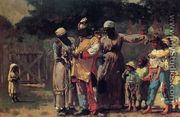 The Carnival (or Dressing for the Carnival) - Winslow Homer