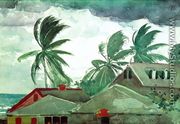 Hurricane, Bahamas - Winslow Homer