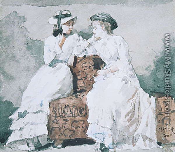 Two Ladies - Winslow Homer