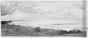 The Island of Moorea Looking across the Strait from Tahiti, January 1891 - John La Farge