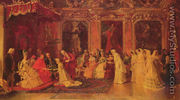 Princess Borghese Bestowing Dowries - Luis Alvarez Catalá