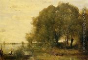 Wooded Peninsula - Jean-Baptiste-Camille Corot