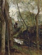 Un ruisseau sous bois (Stream in the Woods) - Jean-Baptiste-Camille Corot
