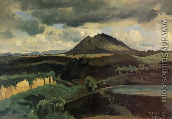 La Monta Soracte - Jean-Baptiste-Camille Corot
