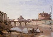 Rome - Castle Sant'Angelo - Jean-Baptiste-Camille Corot