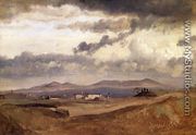 View of the Roman Campagna - Jean-Baptiste-Camille Corot