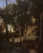 Democritus and the Abderiti - Jean-Baptiste-Camille Corot