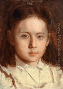 Portrait of Sonya Kramskaya, the Artist's Daughter - Ivan Nikolaevich Kramskoy