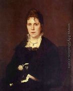 Portrait of Sophia Kramskaya, the Artist's Wife - Ivan Nikolaevich Kramskoy