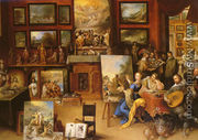 Pictura, Poesis and Musica in a Pronkkamer - Frans the younger Francken
