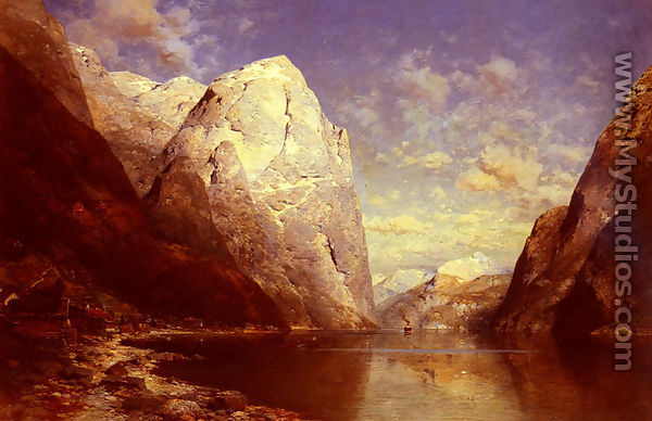 A Norwegian Fjord - Julius Rose