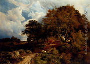 The road across the common - Sidney Richard Percy